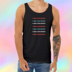 1 800 car radio hotlinebling Twenty One Pilots edition Unisex Tank Top