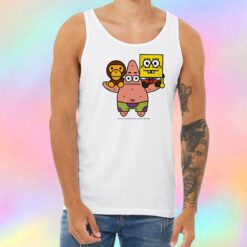 2008 Baby milo Bape X Spongebob Rare Unisex Tank Top