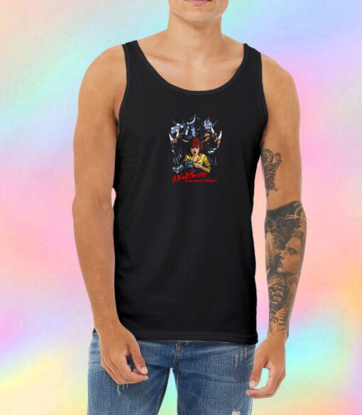 A Nightmare on Shred Street Unisex Tank Top