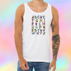 ABCsaurus Unisex Tank Top