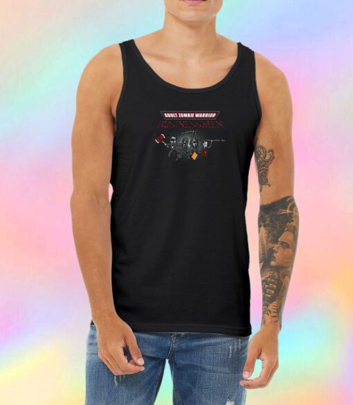 Adult Zombie Warrior Businessmen Unisex Tank Top