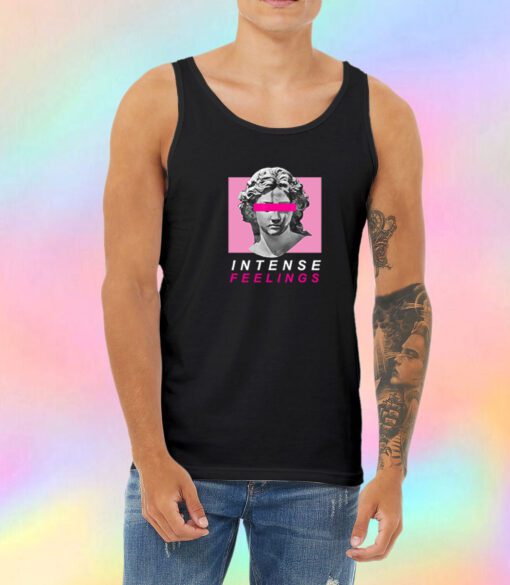 Aesthetic Vaporwave Intense Feelings Unisex Tank Top