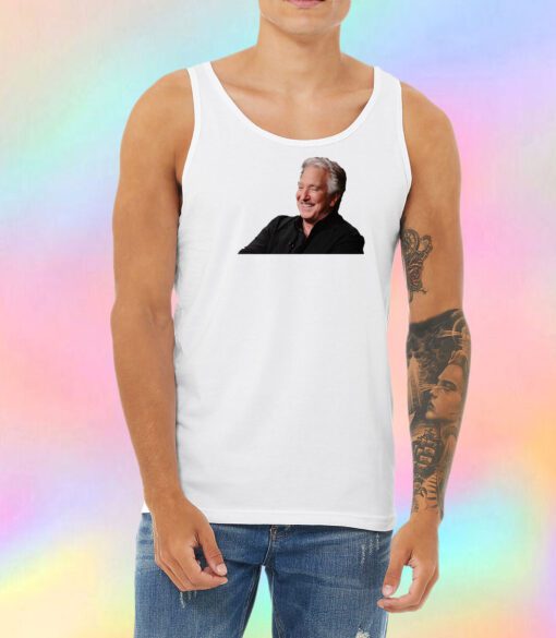 Alan Rickman Unisex Tank Top