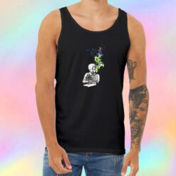 Albert Einstein The Cosmos Transformed Unisex Tank Top