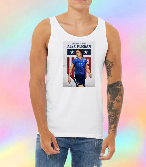 Alex Morgan Art Unisex Tank Top