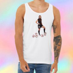 Alex Morgan Football Unisex Tank Top