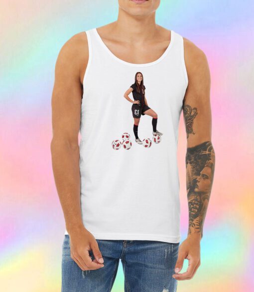 Alex Morgan Football Unisex Tank Top