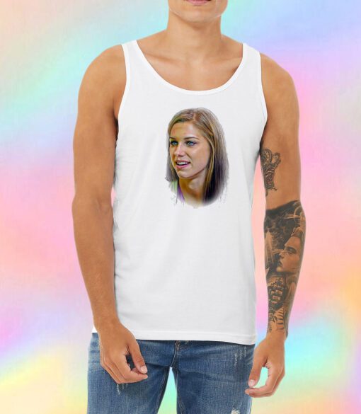 Alex Morgan Image Unisex Tank Top