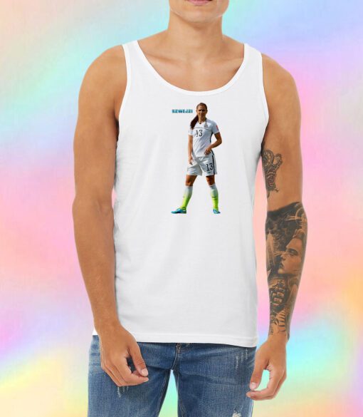 Alex Morgan wallpaper Unisex Tank Top