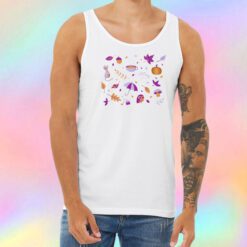 Autumn Pattern Unisex Tank Top