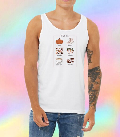 Autumn Vibes Unisex Tank Top