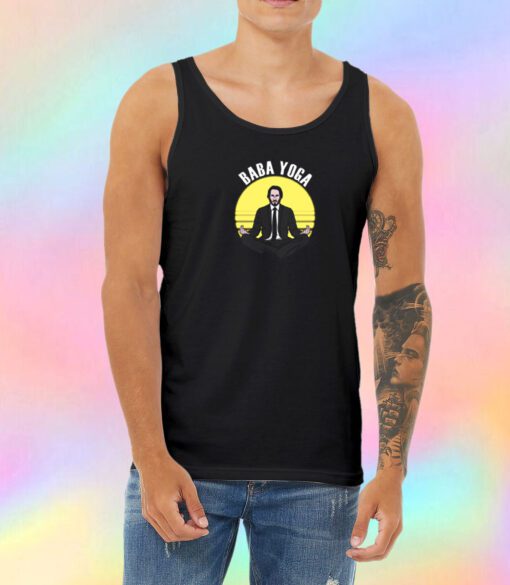 Baba Yoga Unisex Tank Top