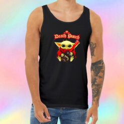 Baby Yoda hug guitar Five Finger Death Punch Unisex Tank Top