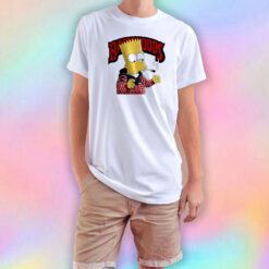 Backwoods Bart Simpson Smoking T Shirt