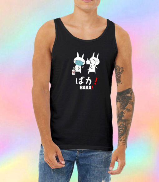 Baka Rabbit Slap Mask Covid 19 Unisex Tank Top