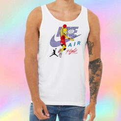 Bart Simpson Nike Air Flight Funny Unisex Tank Top