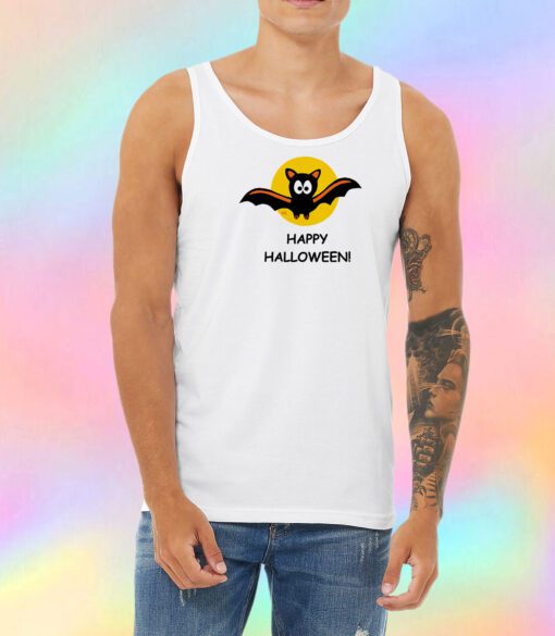 Bat Happy Halloween Party Unisex Tank Top