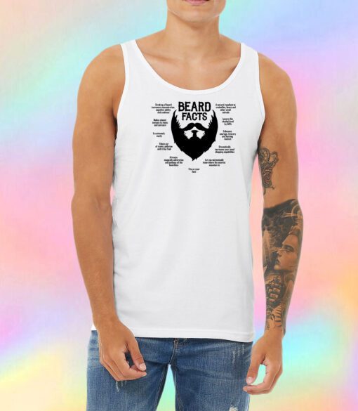 Beard Facts Unisex Tank Top