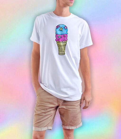 Bejeweled Ice Cream Cone T Shirt