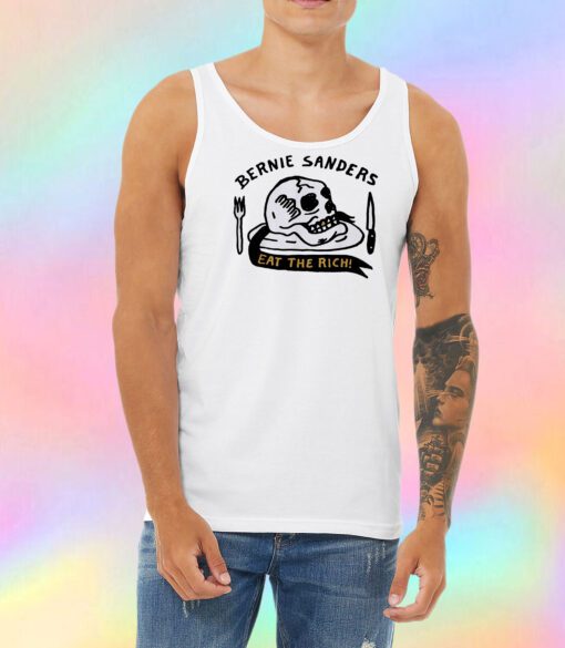 Bernie Sanders Eat The Rich Unisex Tank Top