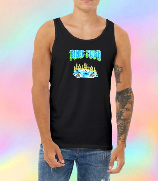 Billie Eilish Car Flames Tour Unisex Tank Top