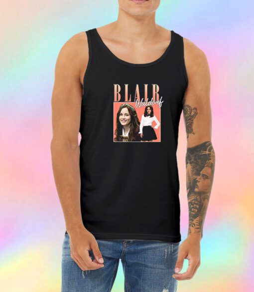 Blair Waldorf Vintage Unisex Tank Top