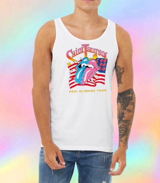 Bleached Goods Rolling Stones Unisex Tank Top