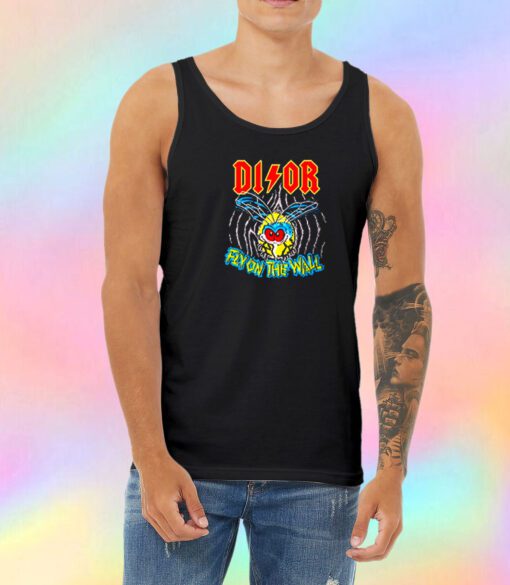 Bleached Goods Wall Fly Dior Unisex Tank Top