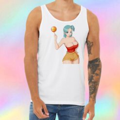 Blue Ball Bulma Unisex Tank Top