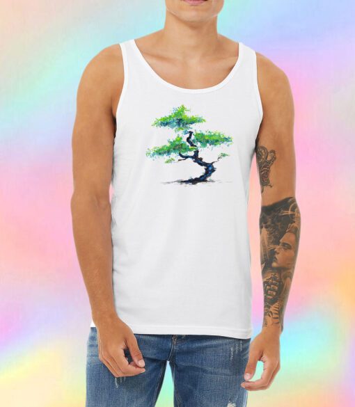 Blue Bonsai Unisex Tank Top