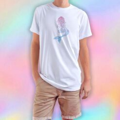 Blue and Pink Mermaid T Shirt