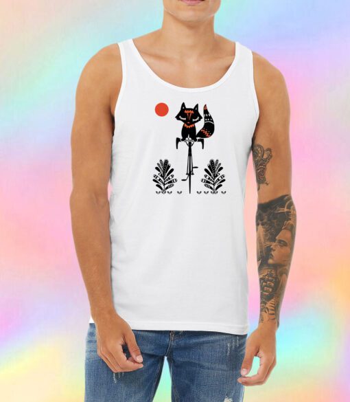 Boho Fox Unisex Tank Top