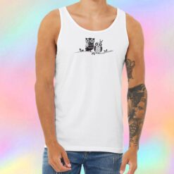 Boho Owls Unisex Tank Top