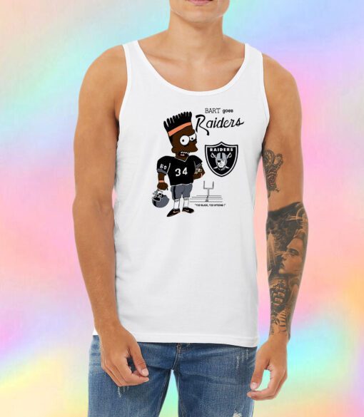 Bootlag Bart Raider Unisex Tank Top