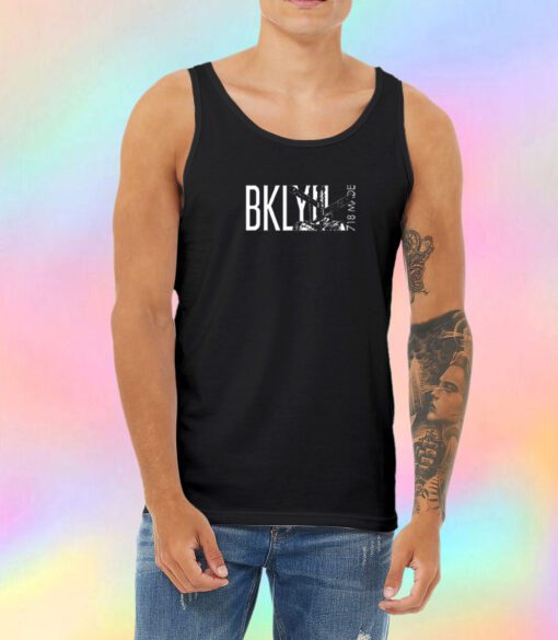 Brooklyn New York City BKLYN 718 Unisex Tank Top