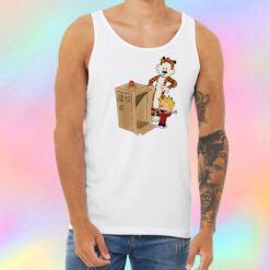 Calvin is new ride Unisex Tank Top