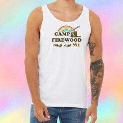 Camp Firewood Unisex Tank Top