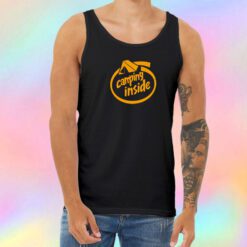 Camping Inside Unisex Tank Top