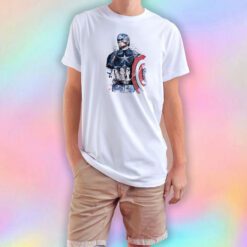 Captain Watercolor T Shirt