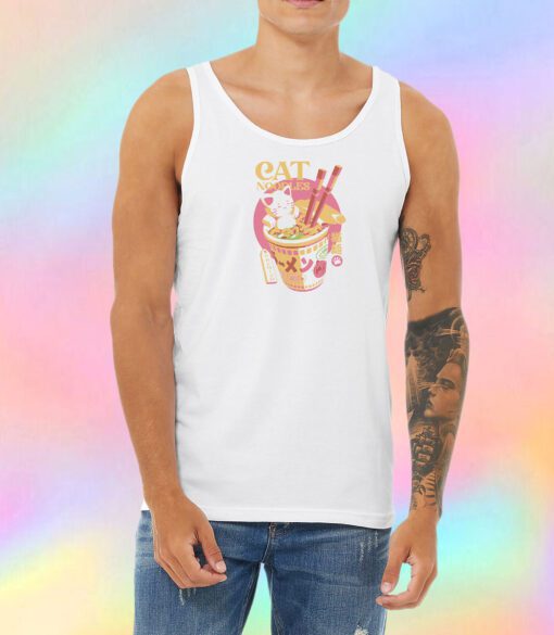 Cat Noodles Unisex Tank Top