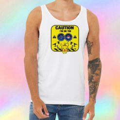 Caution on the Go Unisex Tank Top