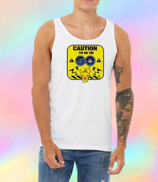 Caution on the Go Unisex Tank Top