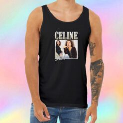 Celine Dion Casual Vintage Unisex Tank Top