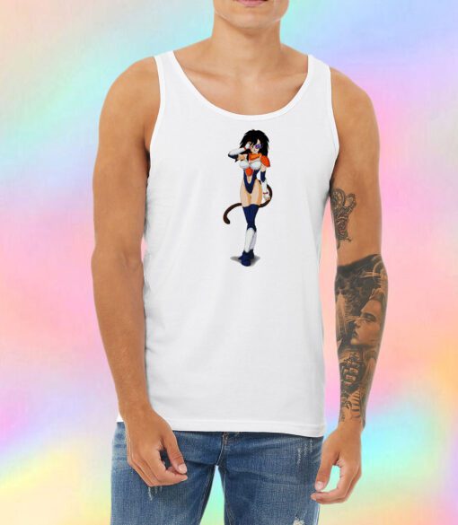 Charid guerrera saiyajin Unisex Tank Top