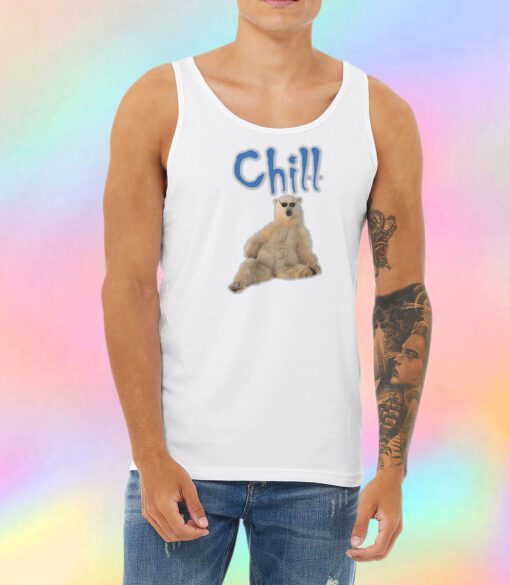 Chill Bear Unisex Tank Top