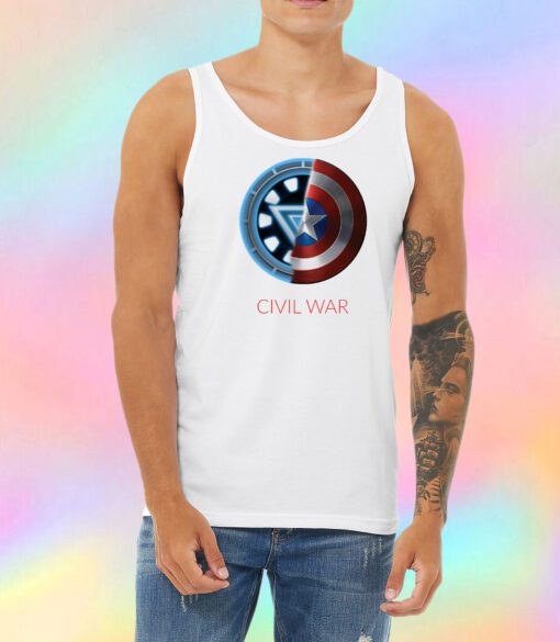 Civil War Logos Unisex Tank Top