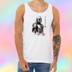 Clan of two The Mandalorian Unisex Tank Top