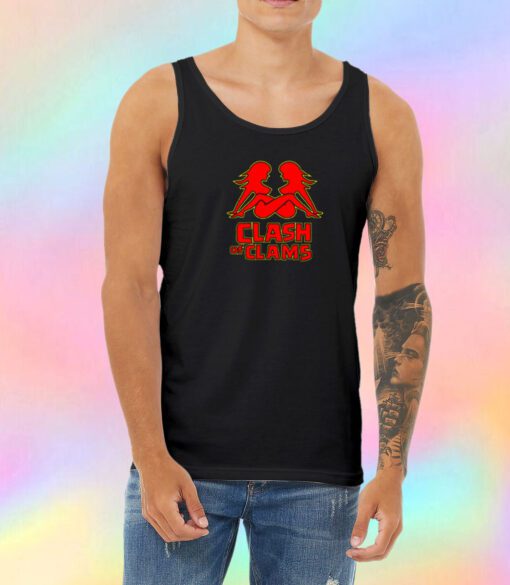 Clash of Clams Unisex Tank Top