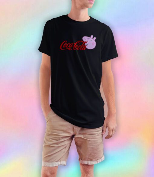 Coke Peppa Pig Parody T Shirt