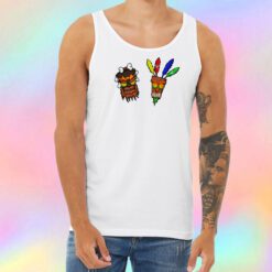 Crash Bandicoot Uka Uka et Aku Aku Unisex Tank Top